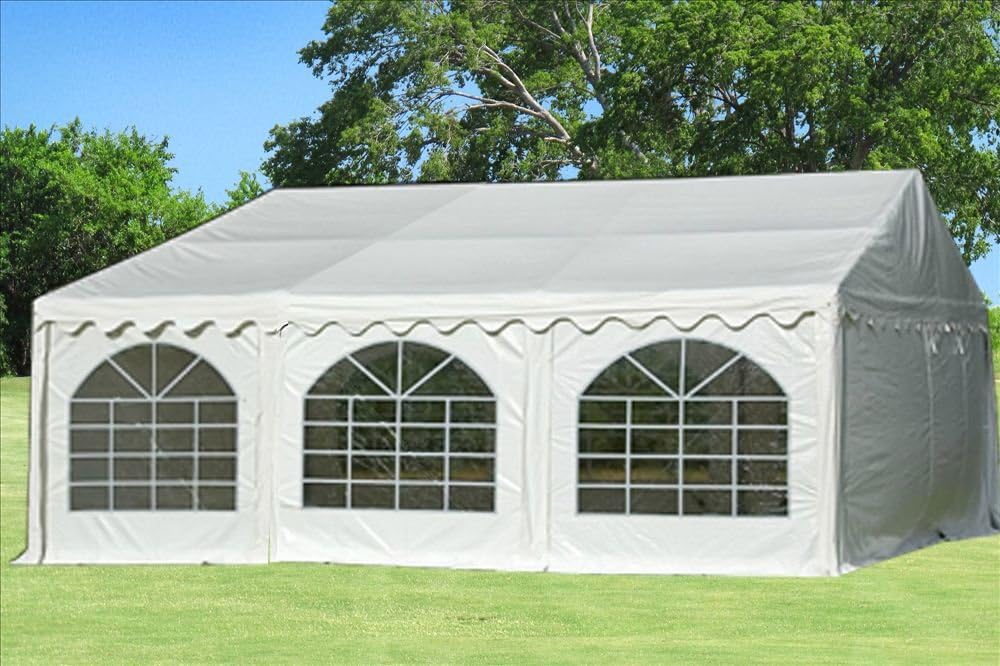 20'x20' White PVC Party Tent S1133