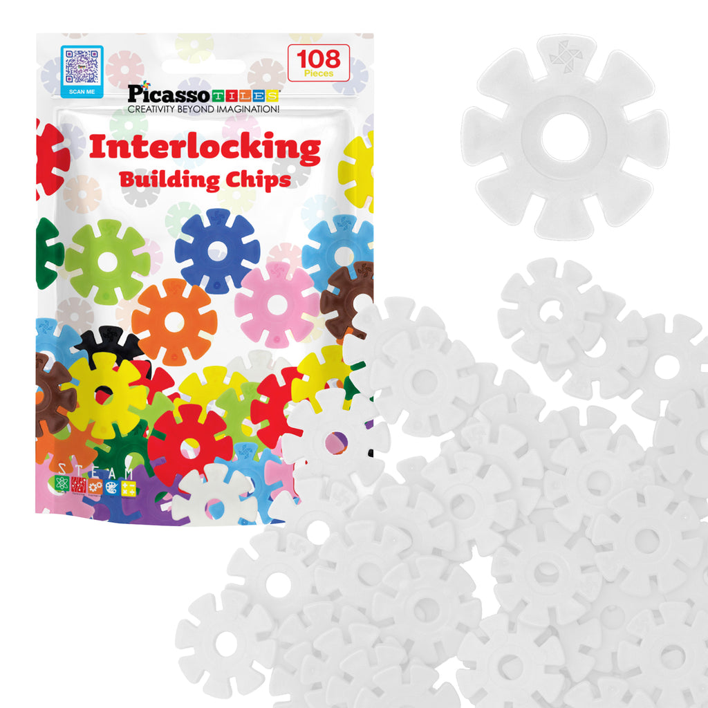 108 Pcs Interlocking Disc Construction Blocks G47910