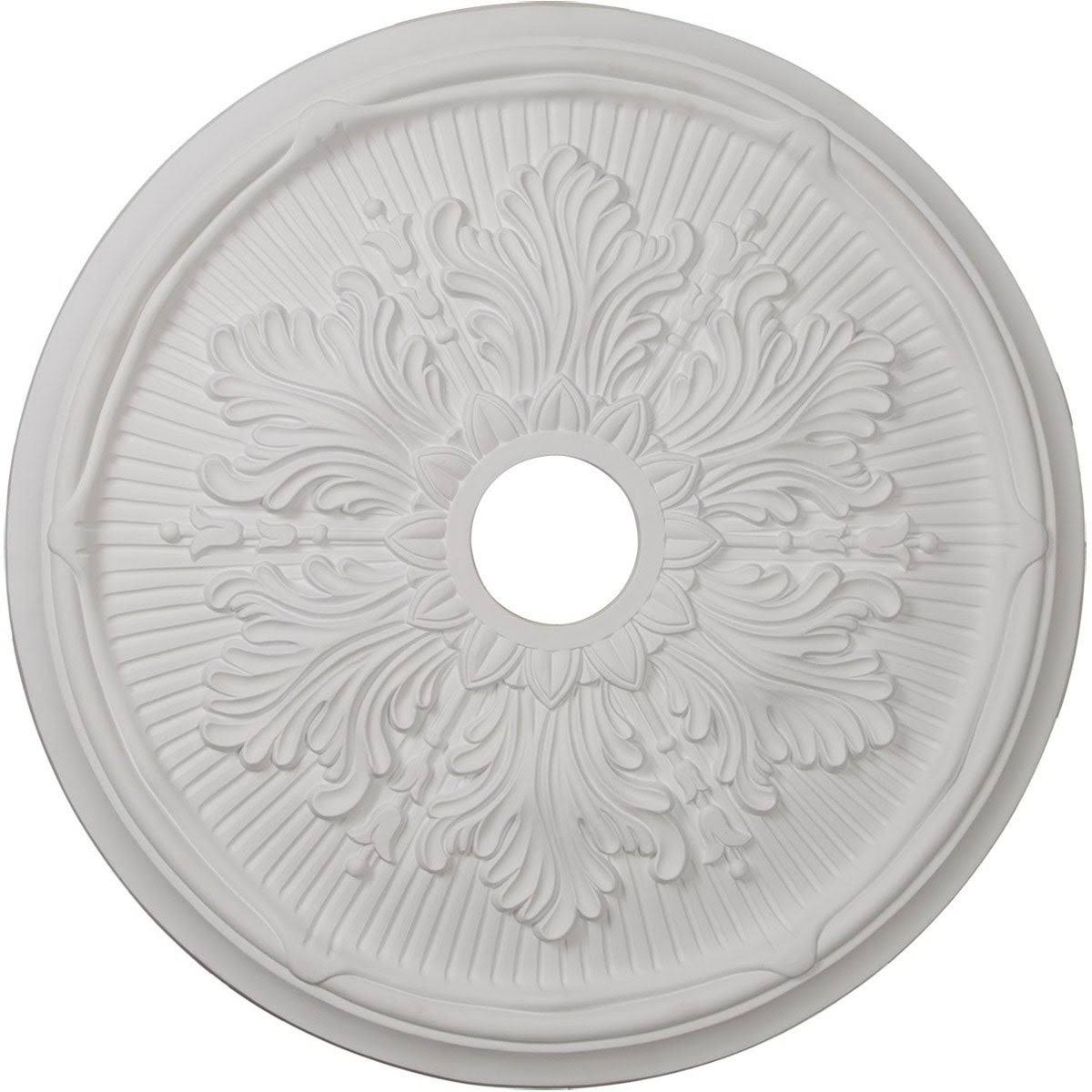 23 3/4x22OD x 3 5/8x22ID x 1 7/8x22P Hand-Painted Flash Copper Ceiling Medallion Y3892