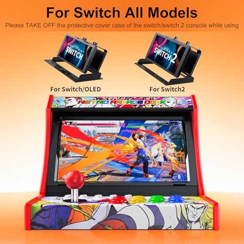 Mini Arcade Cabinet for Nintendo Switch 1/ OLED, Switch 2 Z83576