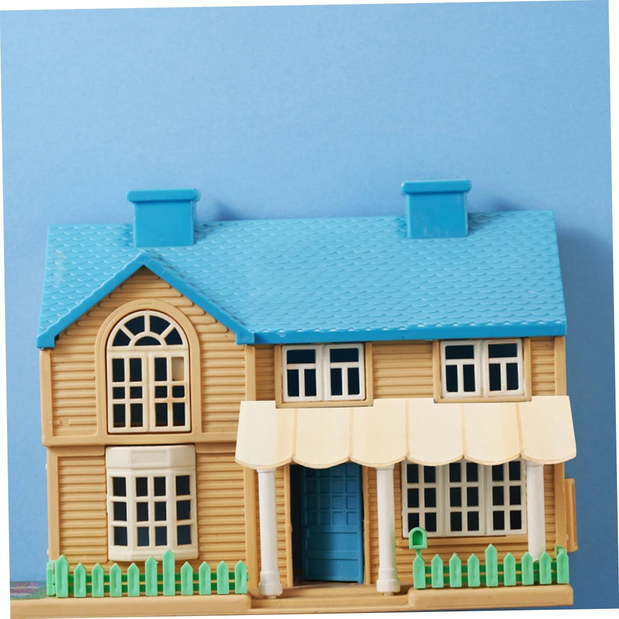 24pcs Dollhouse Miniature Roof Tile B9488