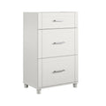White 3 Drawer Base Cabinet Z115823