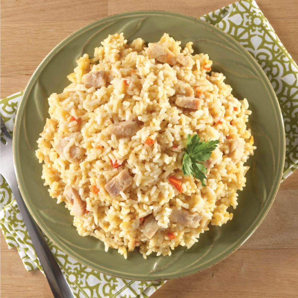 (6 Cans) Rice & Chicken #10 Can Emergency Survival Food Y5074