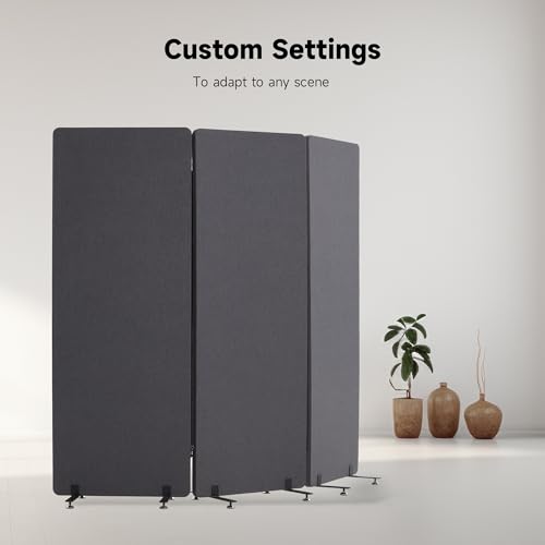 24" x 66" Single Panel Room Divider with Removable Side Zipper Y5042