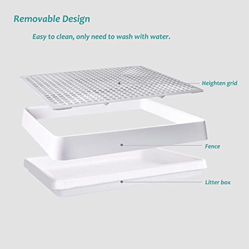 Rabbit Litter Box with Grate B458