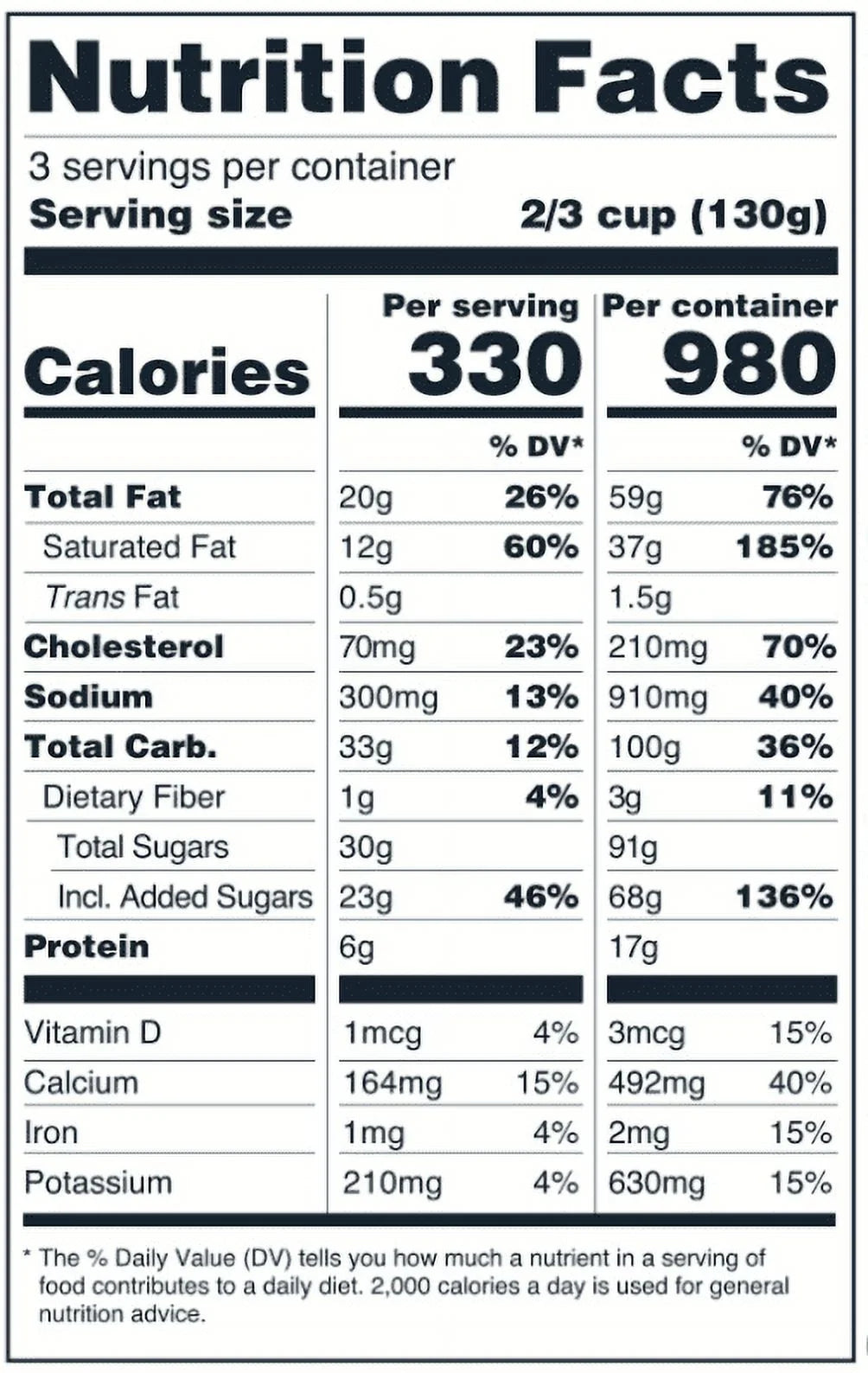 Sea Salt Cream & Cookies Ice Cream, 16 oz. (6 Ct) B59564