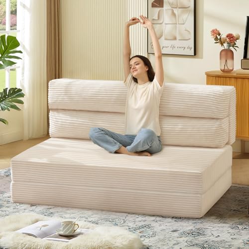Grey Folding Sofa Bed O342318