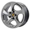 Silver Lip Black Factory OEM Wheel Rim J851