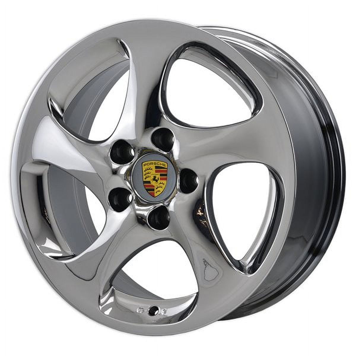 Silver Lip Black Factory OEM Wheel Rim J851