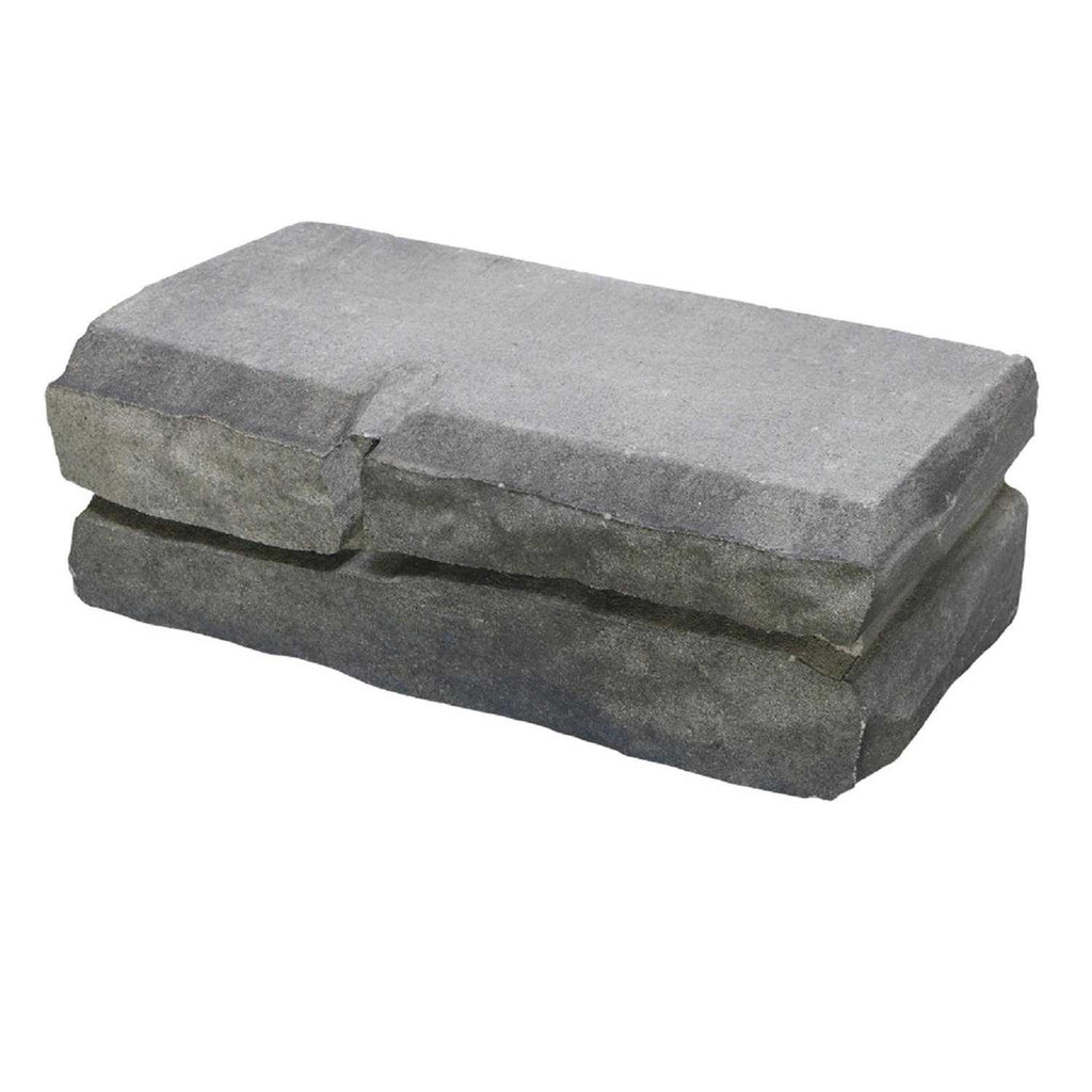 12-in L x 4-in H x 5.75-in D Concrete Retaining Wall Block J433