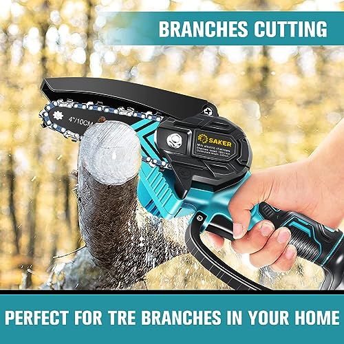 Mini Chainsaw Cordless Handheld Chain Saw H87812