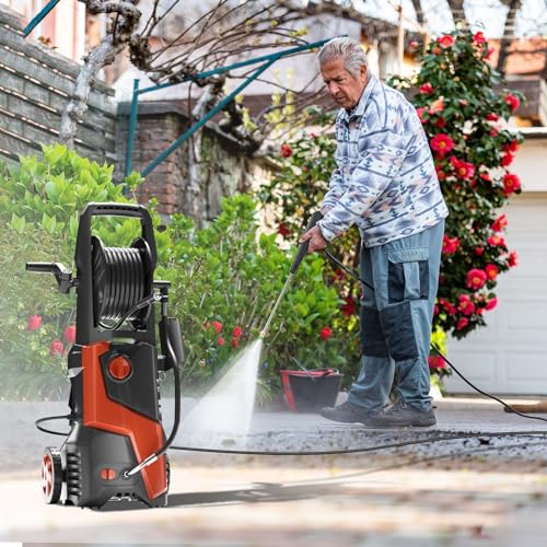 Electric Pressure Washer 5000PSI 3.5GPM with 20FT Hose & 16.3FT Cord C79087