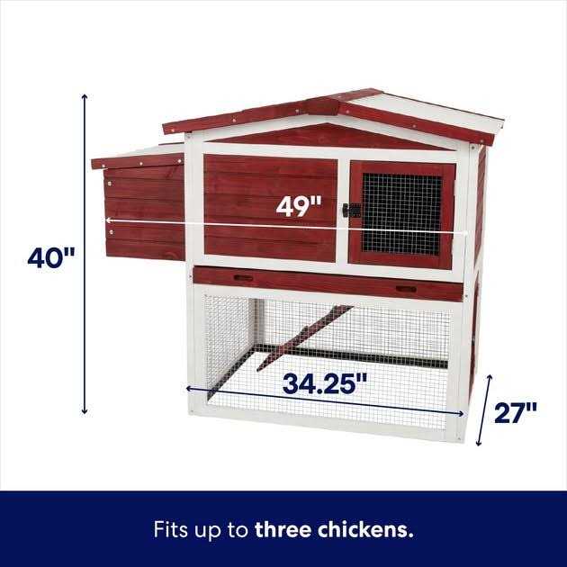 Wooden Outdoor Chicken Coop L35326