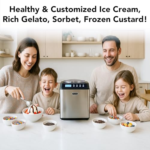 2.1 Qt. Stainless Steel Ice Cream Maker D8955