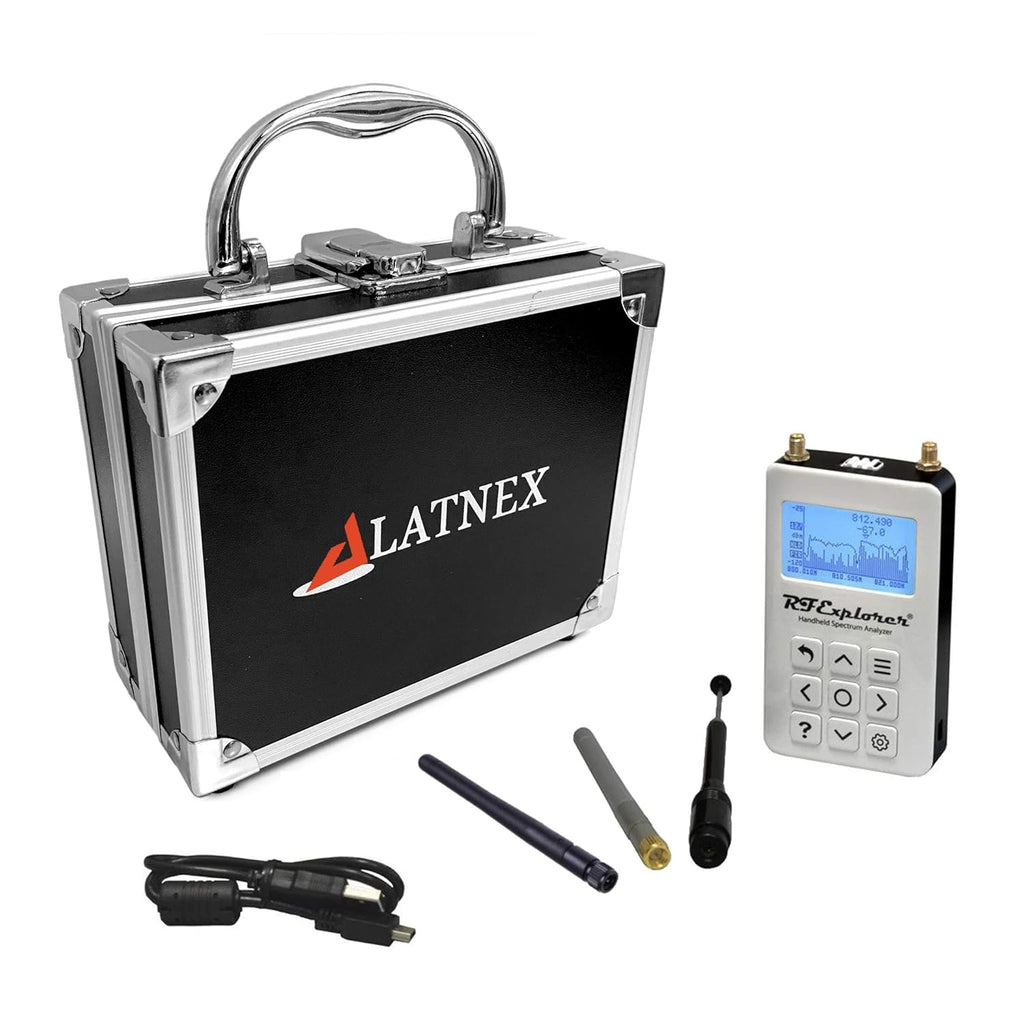 6G Combo Plus Slim Spectrum Analyzer with Aluminum Carrying Case R642