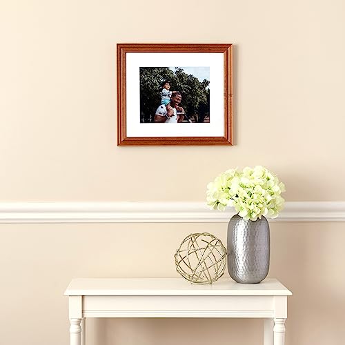 Brown 20x25 CM Picture Frame with Glass F8959