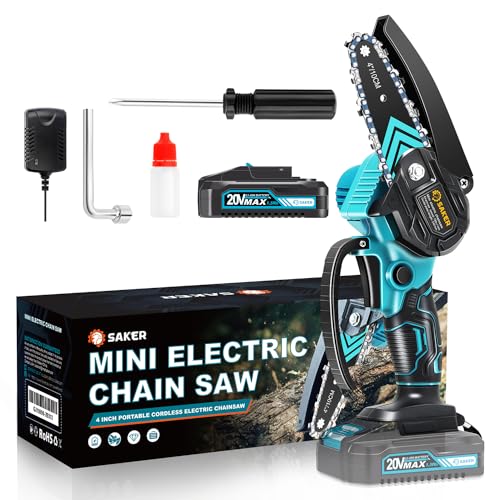 Mini Chainsaw Cordless Handheld Chain Saw H87812