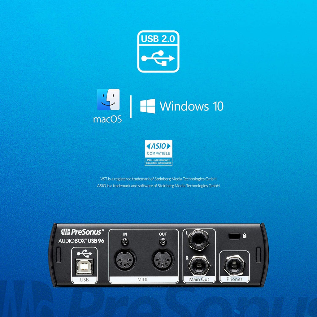 USB 2.0 Recording Bundle with Interface, Headphones, Microphone and Studio One software T4166