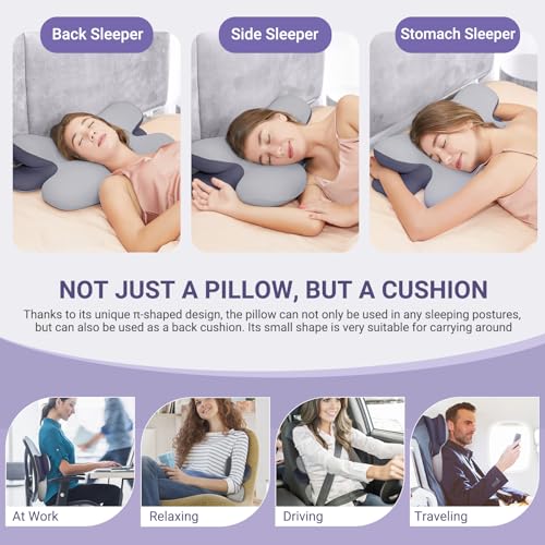Cervical Neck Pillow Ergonomic Contour Orthopedic Memory Foam Pillow H59547