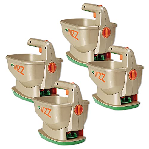 Handheld Spreader Holds up to 2,500 sq. ft., Brown I9050