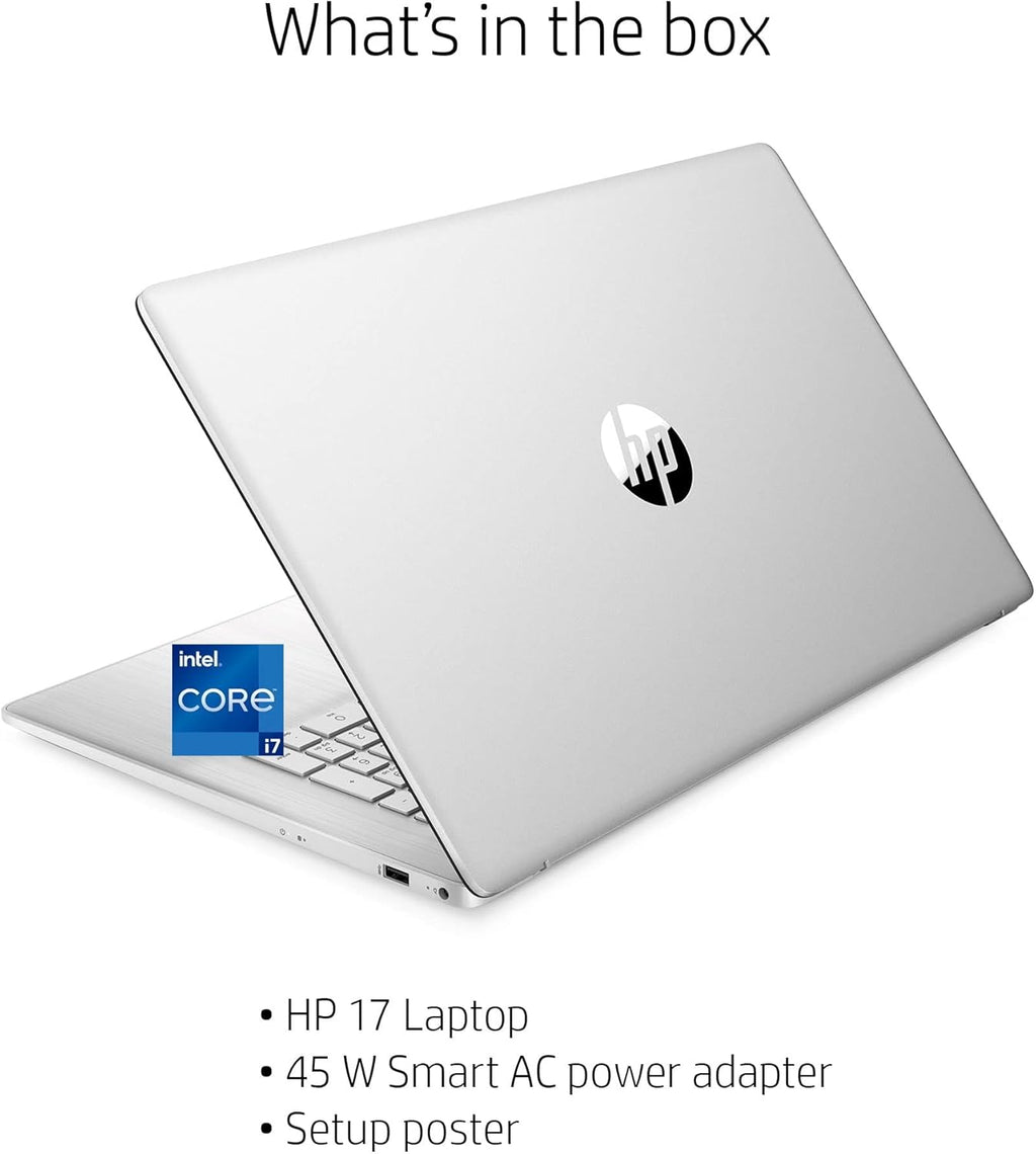 17.3'' FHD IPS Laptop Intel i7-1165G7 20GB DDR4 1TB SSD Silver D608938