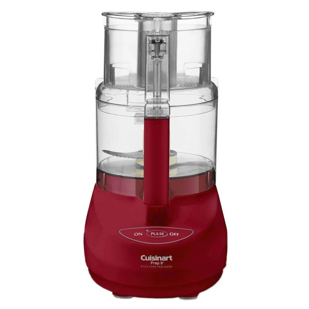 9-Cup Metallic Red Food Processor I517