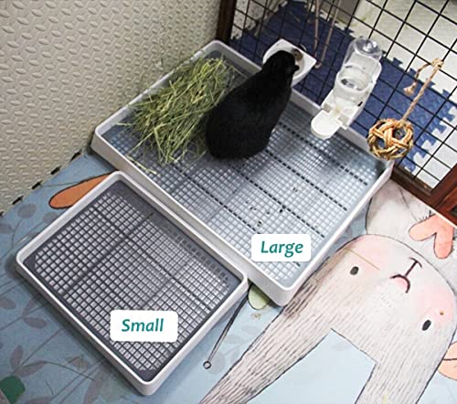 Rabbit Litter Box with Grate B458