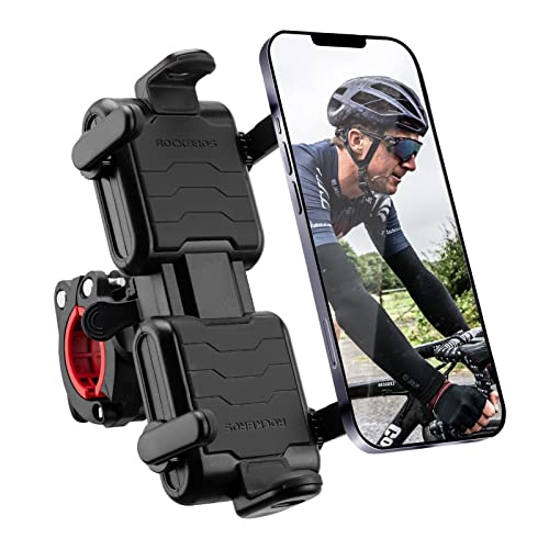 Adjustable Bike Phone Holder Handlebar Clip for 4.1" - 6.7" Smartphones S11052