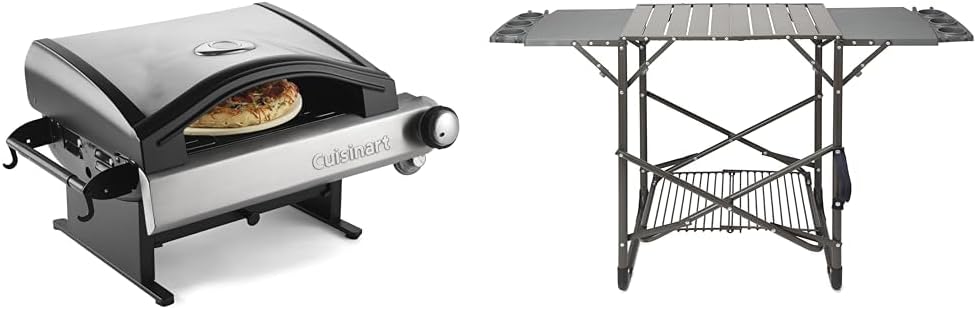 Portable Outdoor Pizza Oven & Grill Stand I643