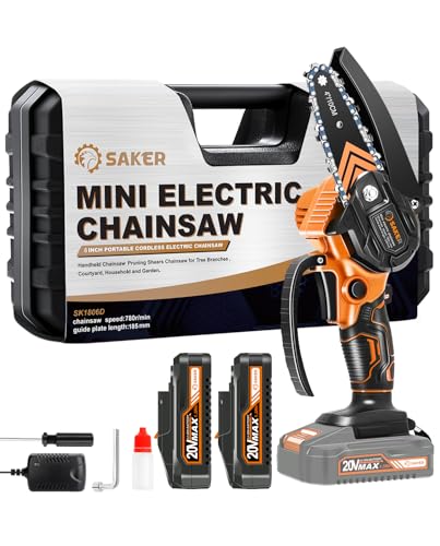 Mini Chainsaw Cordless Handheld Chain Saw H87812