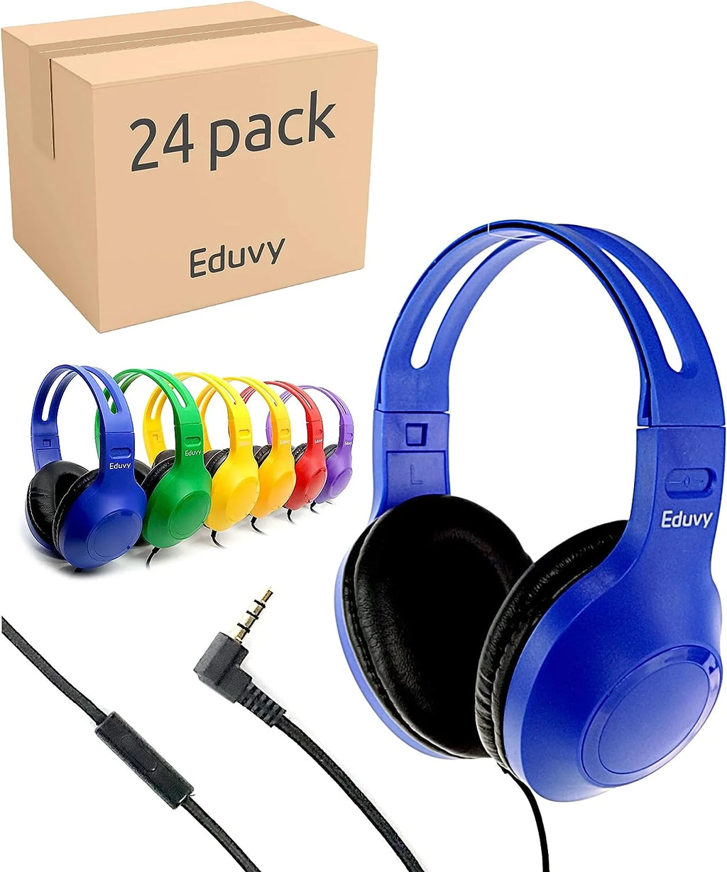 Pack of 24 Wired Headphones with Microphone G787