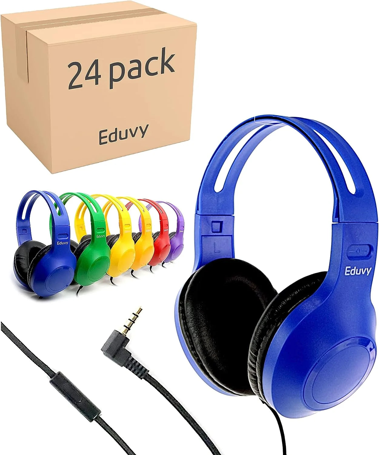 Pack of 24 Wired Headphones with Microphone G787