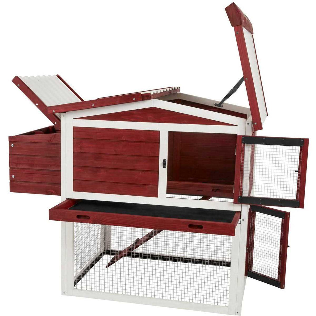 Wooden Outdoor Chicken Coop L35326