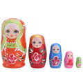 5 Pcs Matryoshka Nesting Dolls R2810