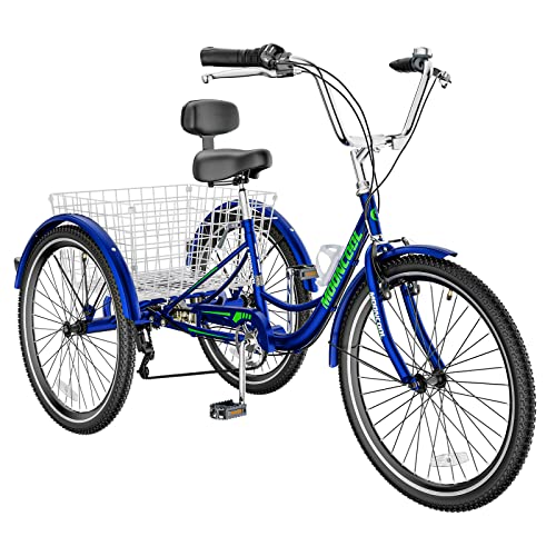 7 Speeds 20 & 24 & 26-Inch Adult Tricycle N5031