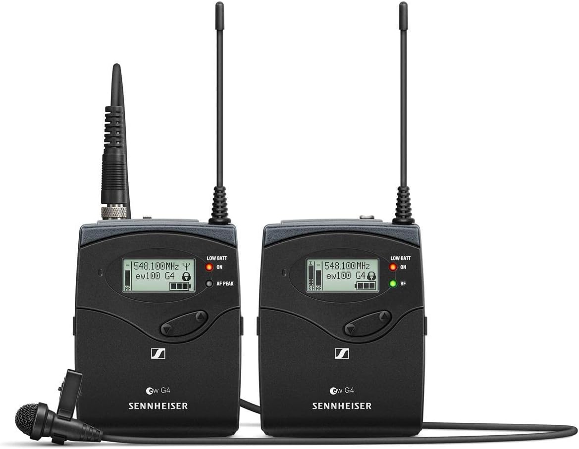 Black Wireless Lavalier Microphone System G943