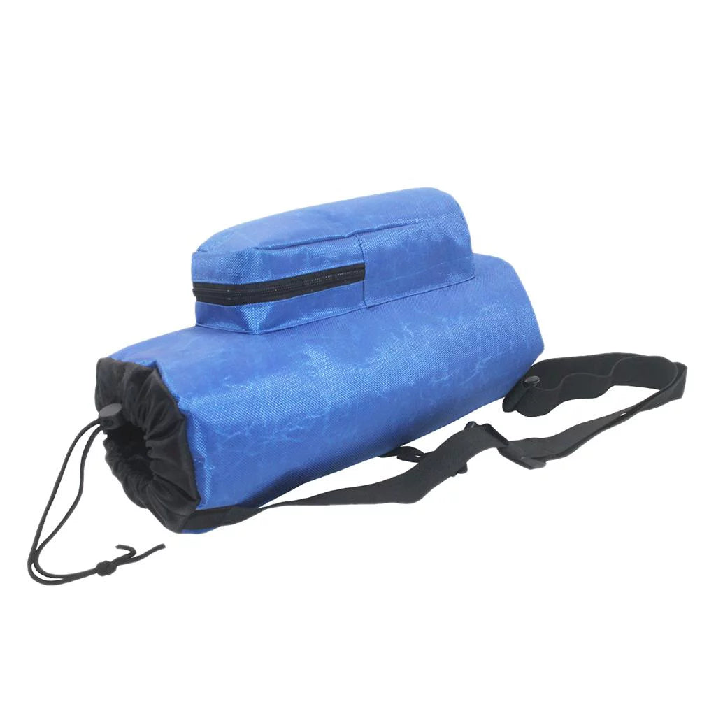 Oxygen Cylinder Tank Holder Backpack Sleeve Bag With Adjustable Shoulder Strap And Side Pockets Y83035