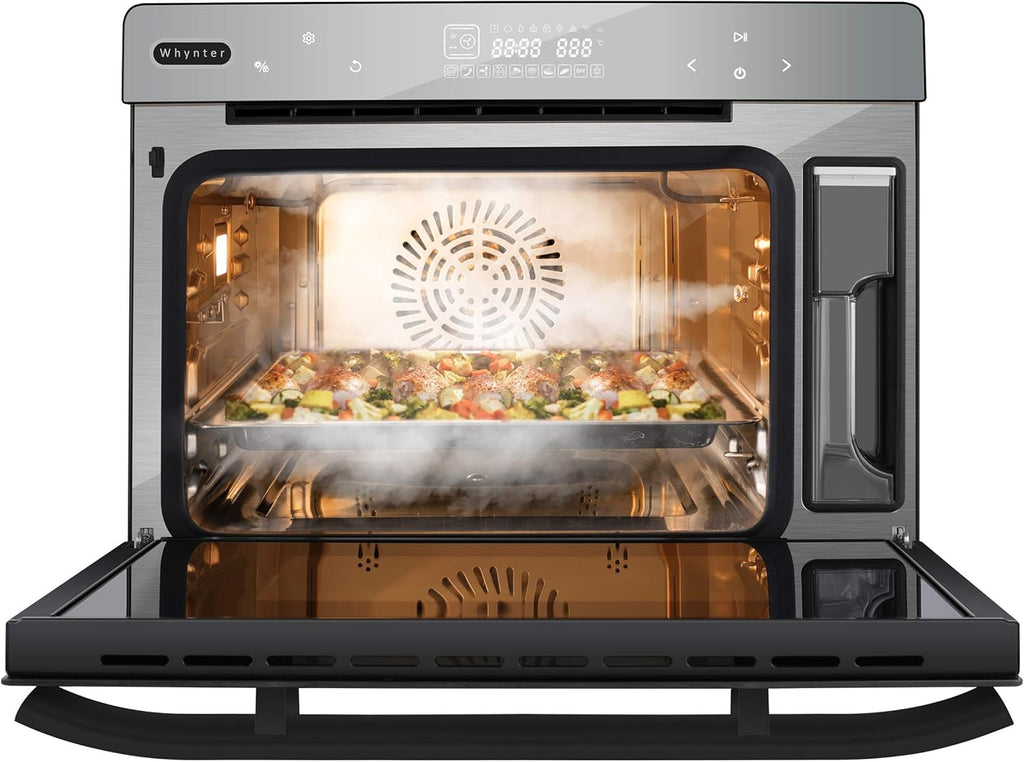 40 Quart Counter-Top Convection Steam Oven, Black Stainless Steel I223