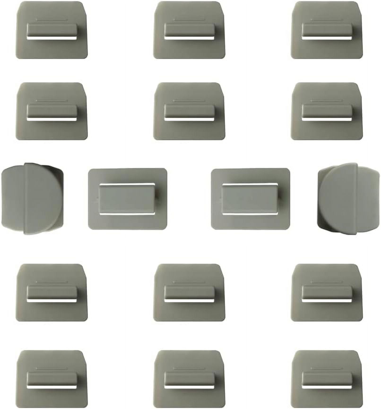 16 PCS White Sunshade Clips for Roof Shade I92546
