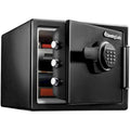 Black 0.82 Cu ft Fire-Resistant Waterproof Safe with Digital Keypad U1791