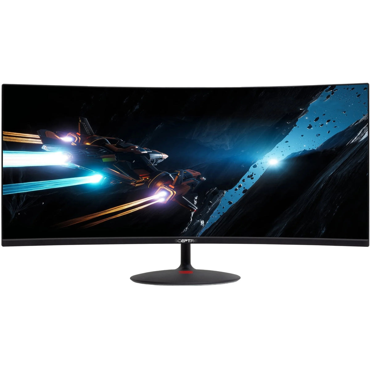34" Curved Screen Gaming LCD Monitor, 21:9, Black K81727