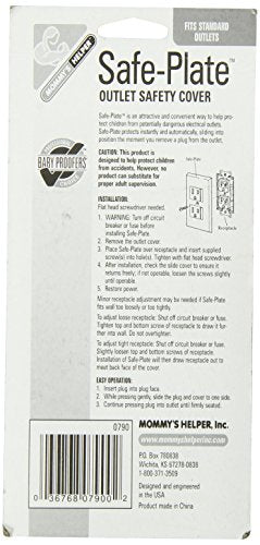 White Automatic Sliding Cap Wall Outlet Cover S277753