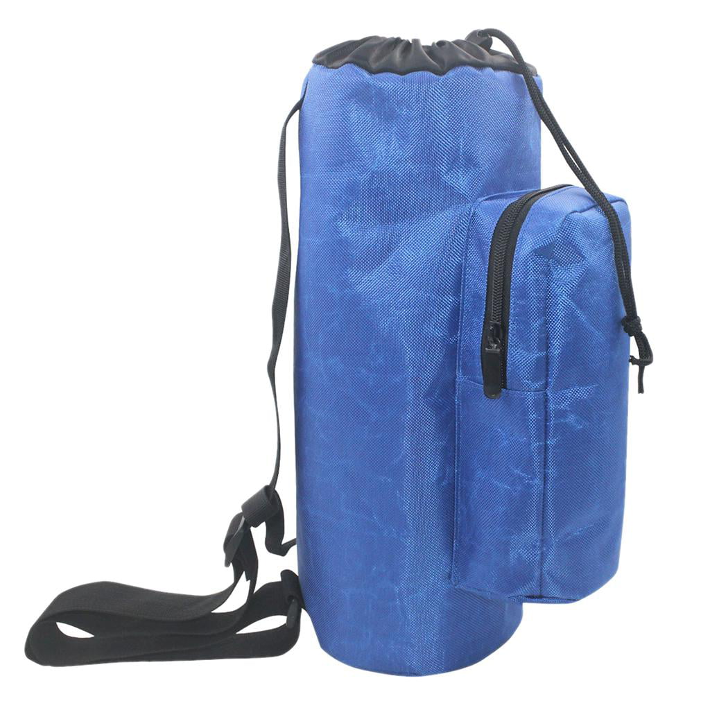 Oxygen Cylinder Tank Holder Backpack Sleeve Bag With Adjustable Shoulder Strap And Side Pockets Y83035