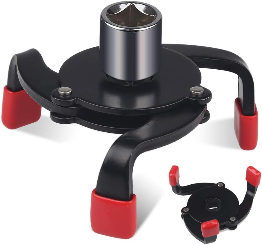 Universal Adjustable 3 Jaw Oil Filter Wrench Tool S89257