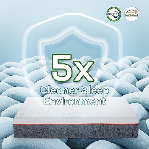 6 Inch Twin Size Cooling Gel Memory Foam Mattress C154