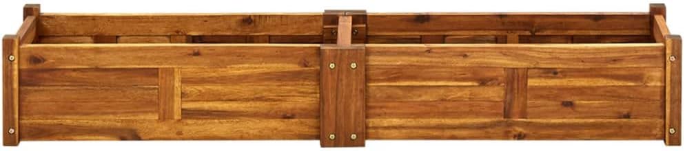 Acacia Wood Raised Bed 59"x11.8"x9.8" Q4459