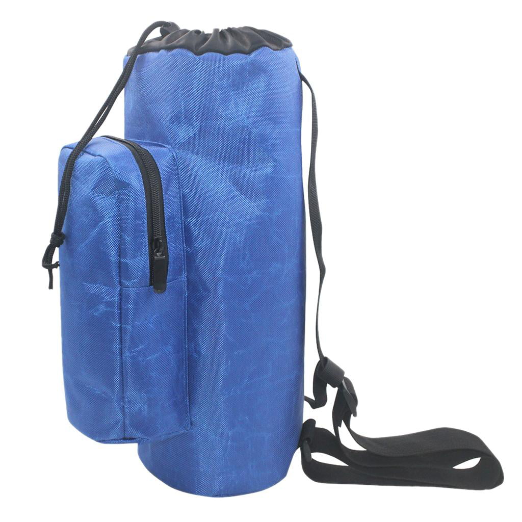 Oxygen Cylinder Tank Holder Backpack Sleeve Bag With Adjustable Shoulder Strap And Side Pockets Y83035