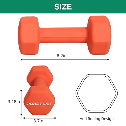 Neoprene Dumbbell Pairs 2LB 3LB 5LB 8LB 10LB B35263