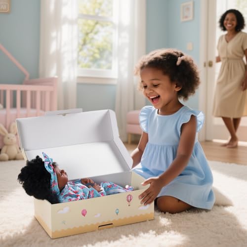 18-Inch Realistic Reborn Baby Doll with Clothes and Toy G2900