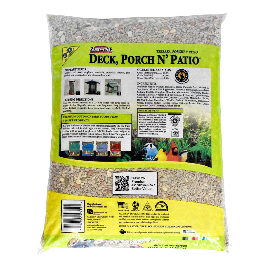 Deck Porch Patio Blend Wild Bird Food L371